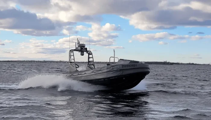 MetalCraft Marine Autonomous ROMULUS USV with HII Autonomy Successfully Passed a Critical DoW Test