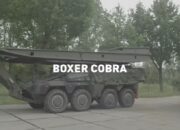 Rheinmetall Unveils Boxer Cobra Bridgelayer Wheeled Armored Vehicle