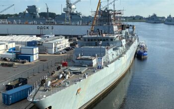 Rheinmetall to Modernise German Navy F123 Frigate