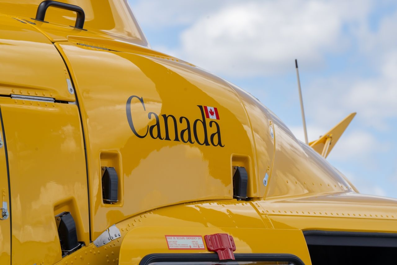 Royal Canadian Air Force’s CT-153 Juno twin-engine light utility helicopter. (Photo by Airbus Helicopter)