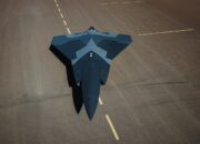 Saab Showcases Full-scale Uncrewed Combat Air System Concept