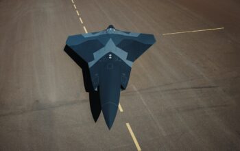 Saab Showcases Full-scale Uncrewed Combat Air System Concept