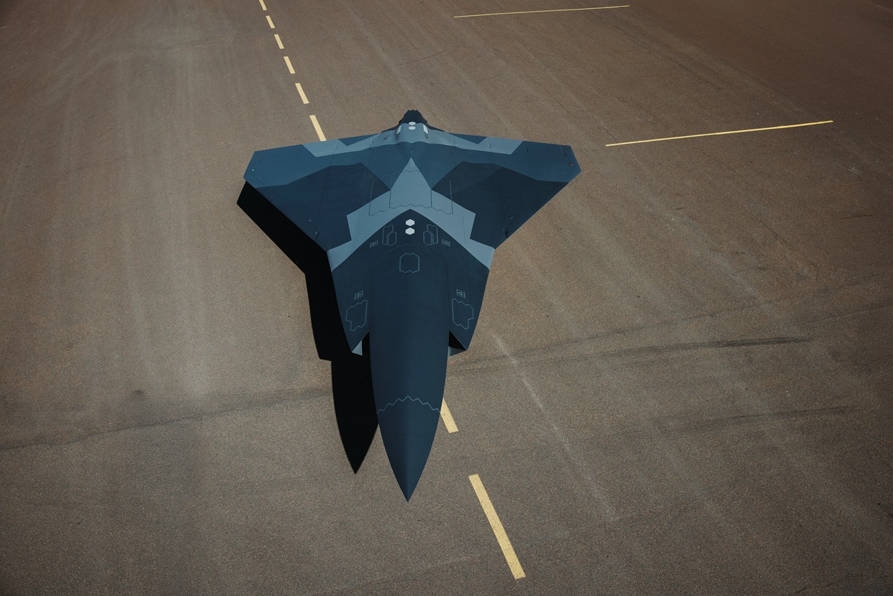 Saab Showcases Full-scale Uncrewed Combat Air System Concept