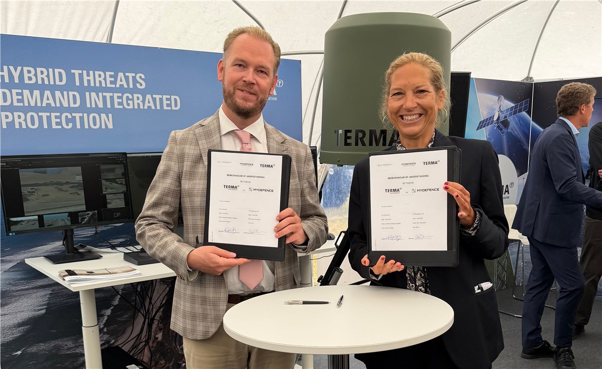 Terma and MyDefence Expand Cooperation with Initial Focus on Counter-drone Technologies