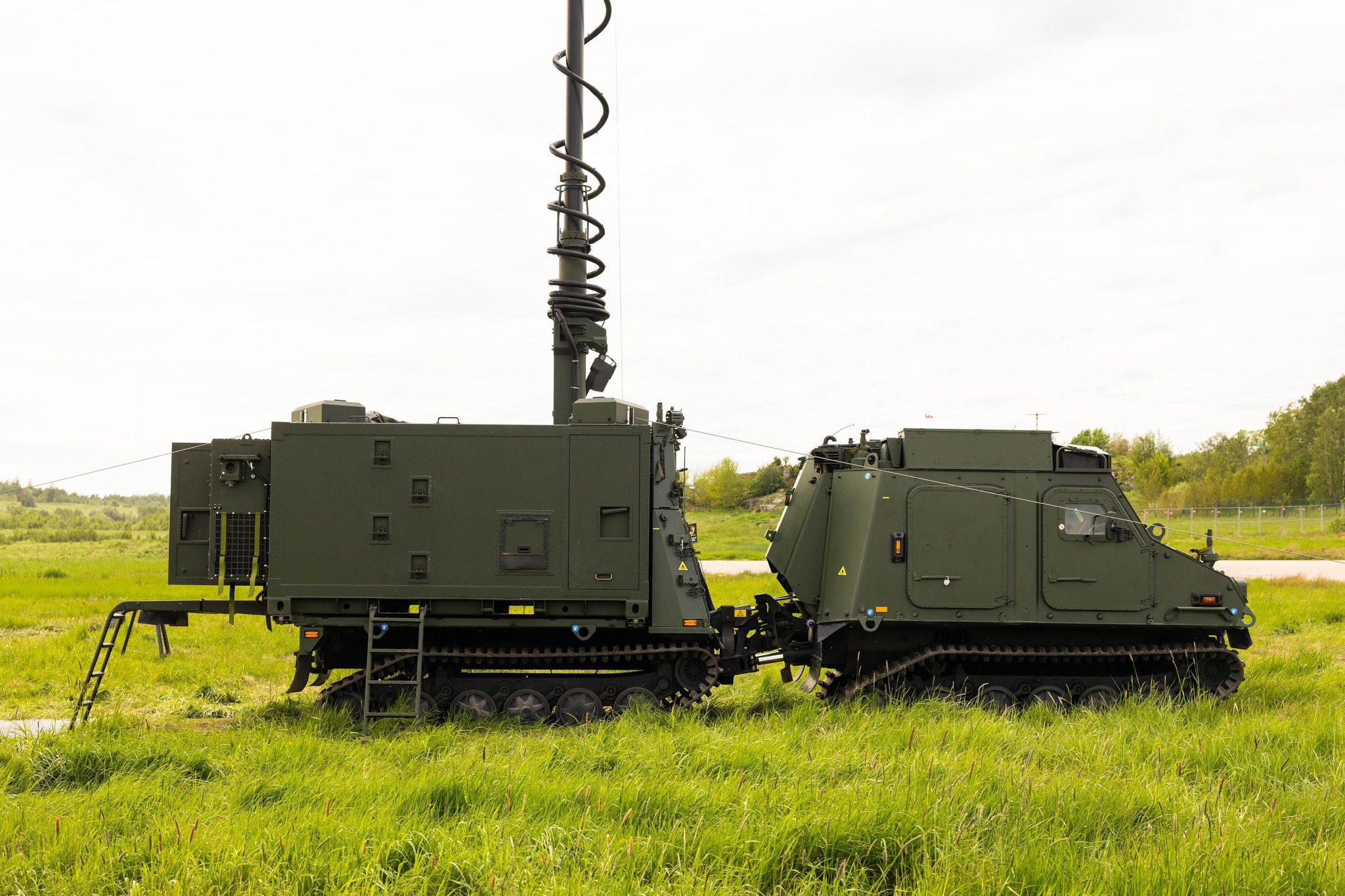Tactical High Mobility Shelter (THMS). (Photo by Elbit Systems)