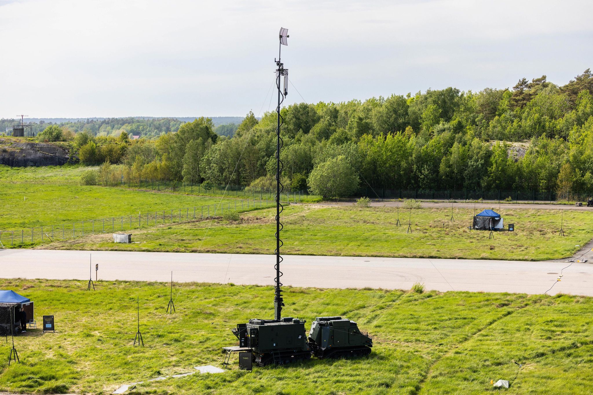 Tactical High Mobility Shelter (THMS). (Photo by Elbit Systems)