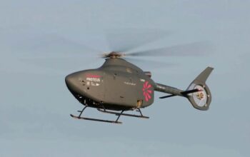UK Debuts Autonomous Rotary-Wing Capability with Proteus Maiden Flight