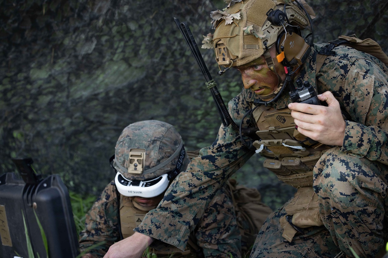 arines assigned to the 3rd Battalion, 7th Marine Regiment, a forward-deployed unit with the 4th Marine Regiment, 3rd Marine Division, under the unit deployment program, conduct live-fire first-person view attack drone training at Rodriguez Live Fire Complex, South Korea, Aug. 5, 2026. The event concluded the Marine Corps' first two-event series of live-fire FPV attack drone flights in South Korea. Across the series, Marines assigned to the 3rd Light Armored Reconnaissance Battalion and the 3rd Battalion, 7th Marine Regiment, employed Neros Archer FPV drones to conduct precision anti-armor and anti-personnel strikes, enhancing reconnaissance and extending the reach of small-unit precision fires.