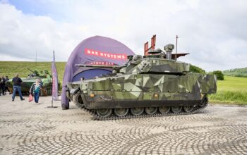 VOP CZ Commences Local Assembly of Czech Army CV90 Tracked Infantry Fighting Vehicles