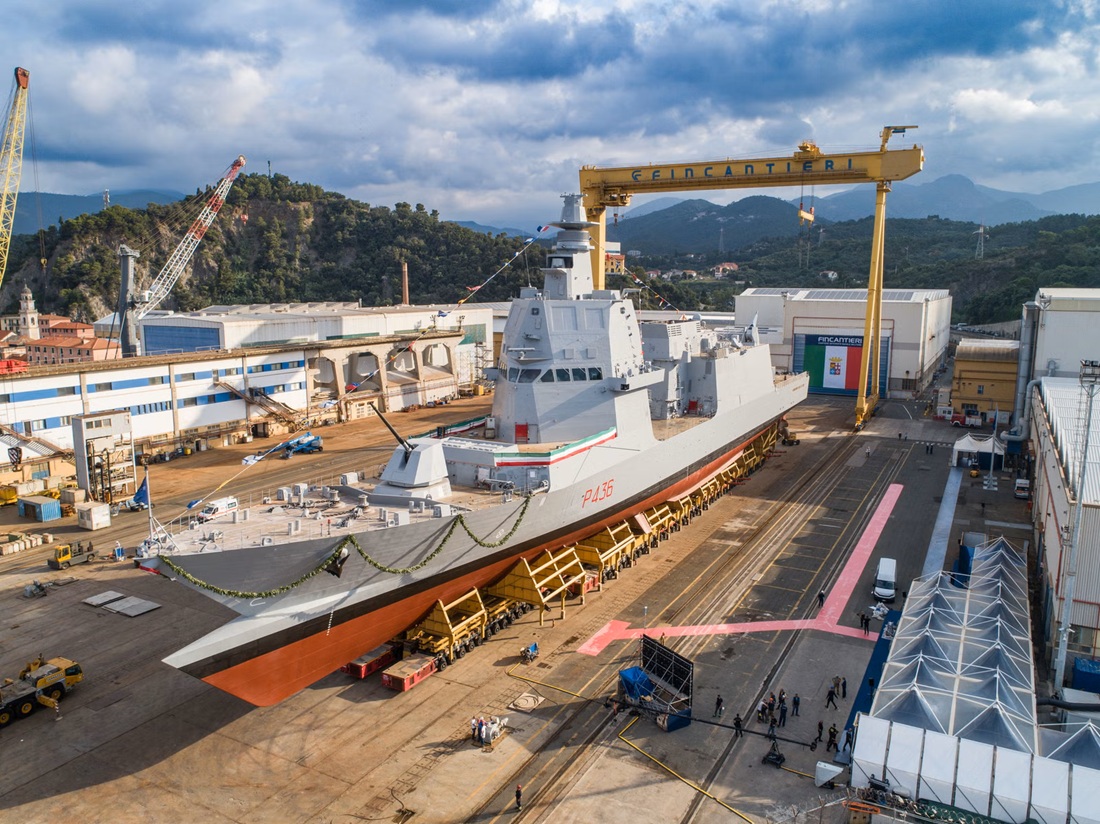 Fincantieri Delivers PPA Multipurpose Vessel "Domenico Millelire" (P436) to Italian Navy
