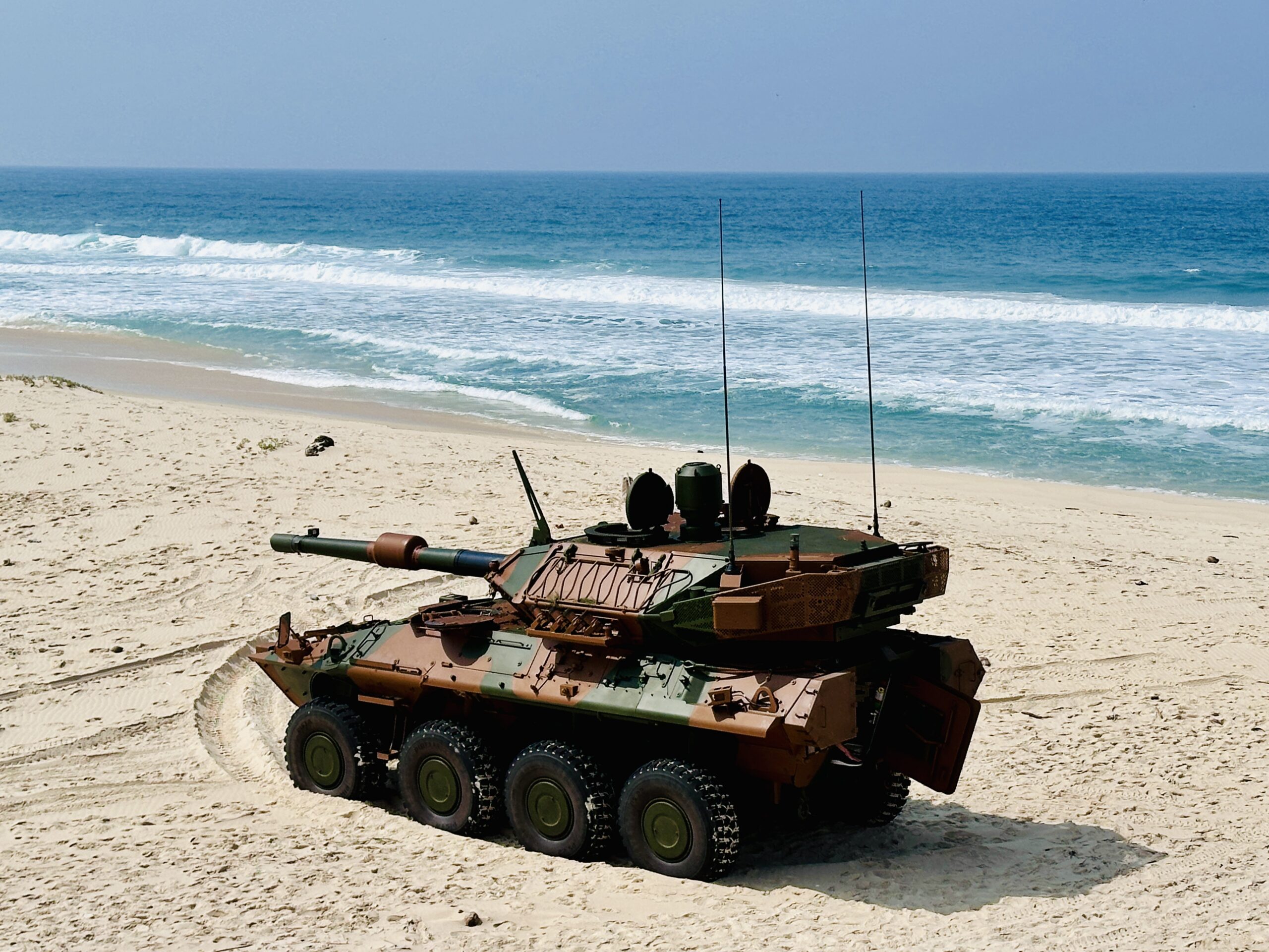 Brazilian Army Centauro II 8x8 Wheeled Vehicle