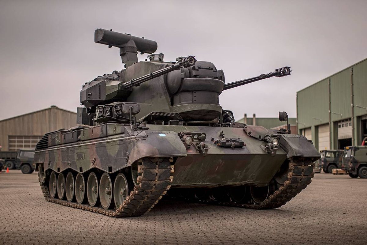 Germany Approves Sale of 15 Gepard Self-Propelled Anti-Aircraft Gun to Qatar