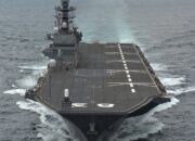 Japenese Izumo-Class Helicopter Destroyer Converted to Aircraft Carriers