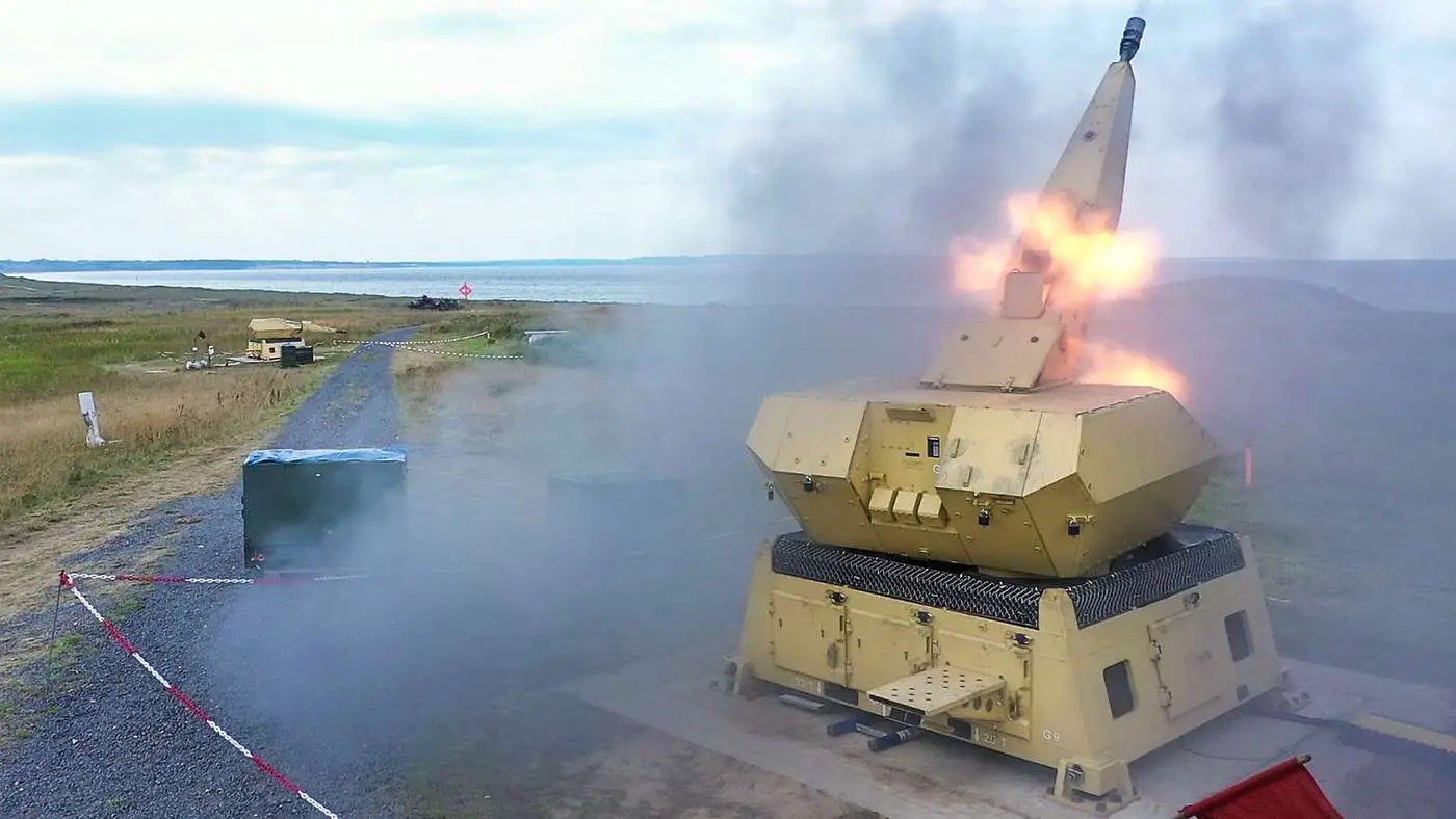 German Air Force MANTIS (Modular, Automatic and Network Capable Targeting and Interception System) CRAM (Counter Rocket Artillery and Mortar)
