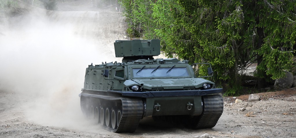 Patria and BELMA to Explore Cooperation for Integrating Mine-laying Capabilities with Patria TRACKX