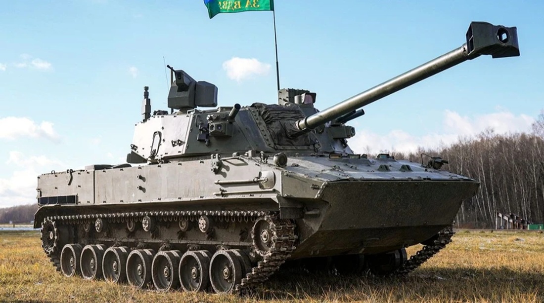 Russia's Lotus 120mm Air-Droppable Artillery
