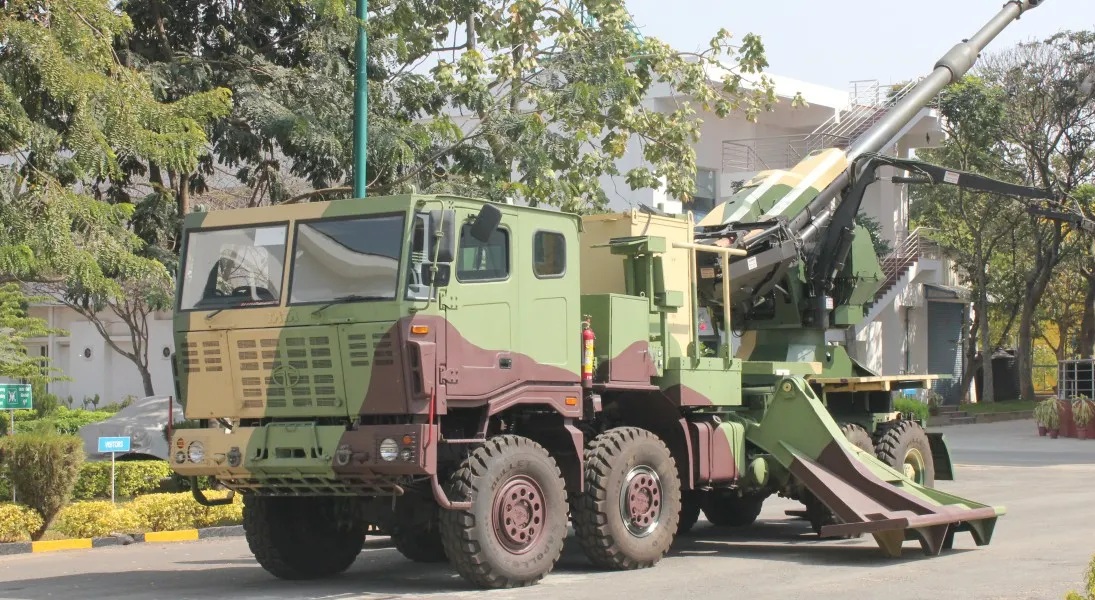Tata Completes Internal Firing Trials for ATAGS-Based Mounted Gun System