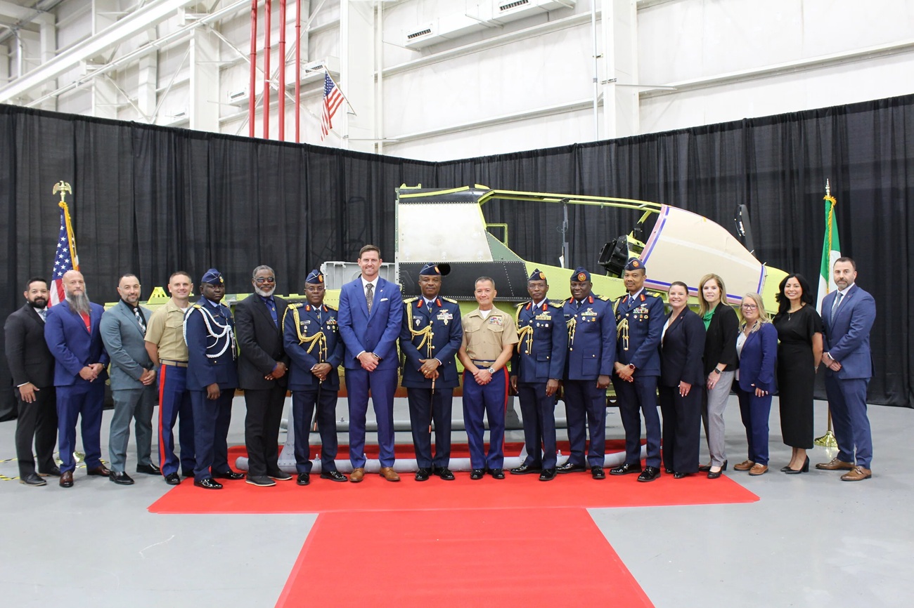 Bell Commemorates First Production AH-1Z Aircraft for Nigeria