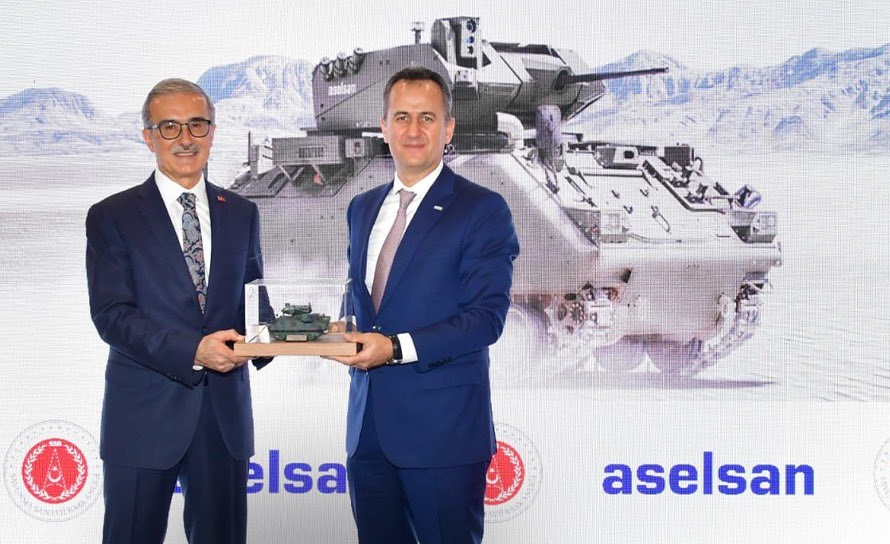 Turkish Army Receives First Five New ZMA-15 Armored Infantry Fighting Vehicles